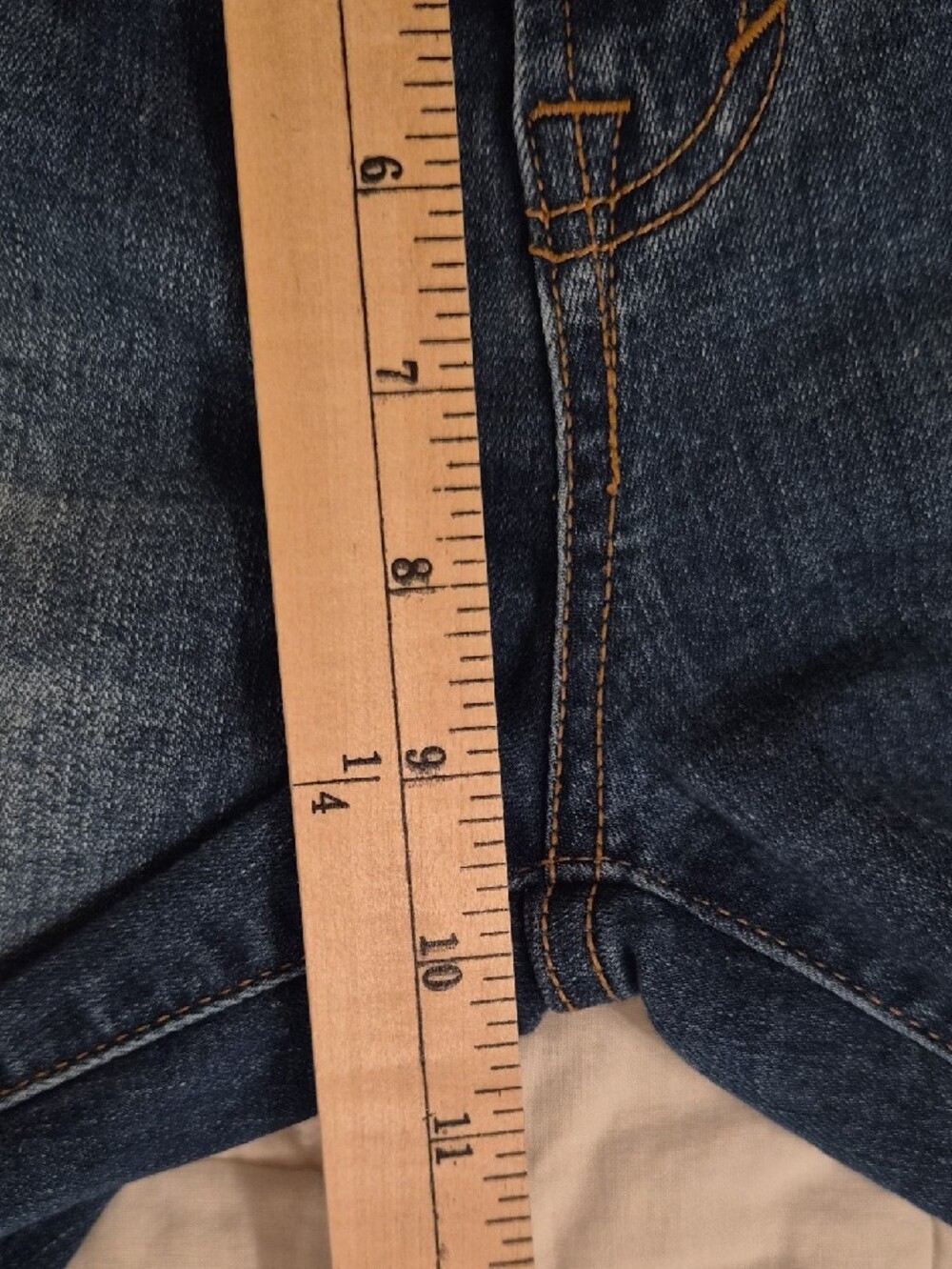 Kensie Japanese Phoenix Embroidered Ankle Skinny Jeans- Size 12/31 - Picture 5 of 10